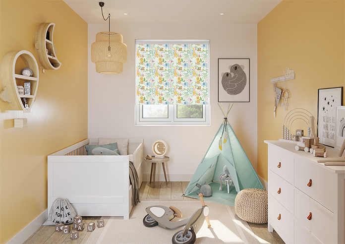 Jungle Adventure, Multi - Twist&Fit Roller Blind - Image 8